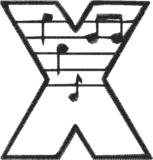 Upper x