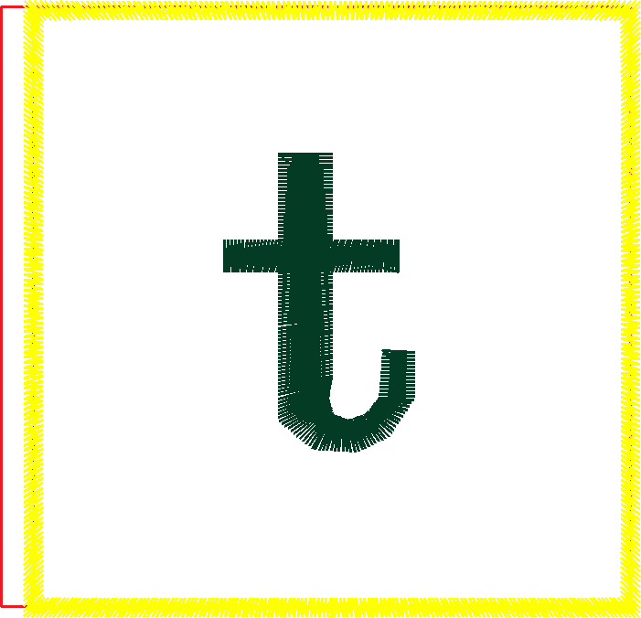 Block T   Top Flap