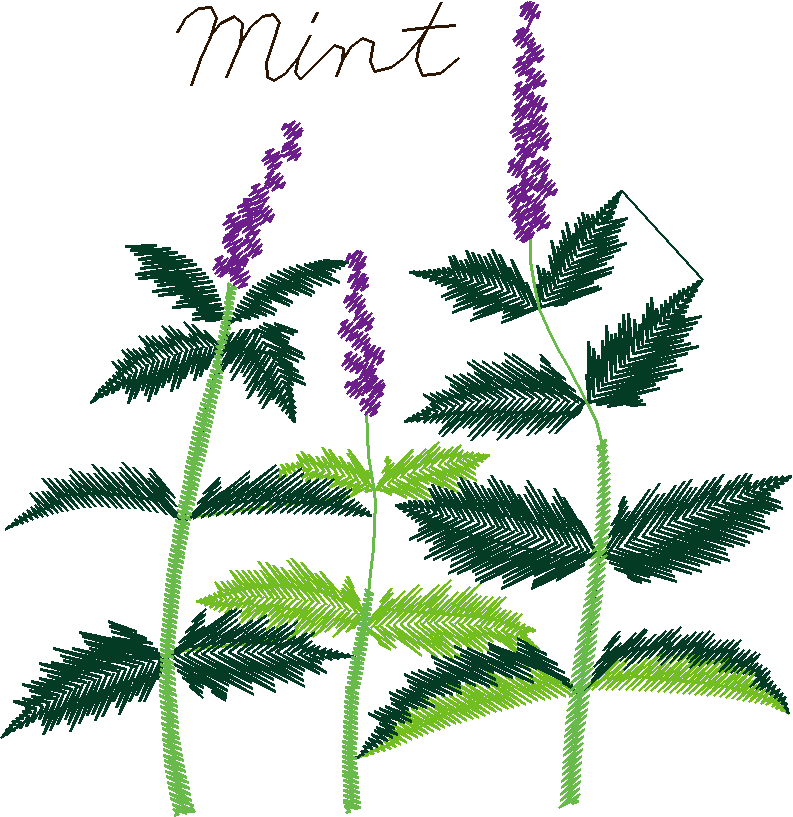 Applique   Herbs (33)