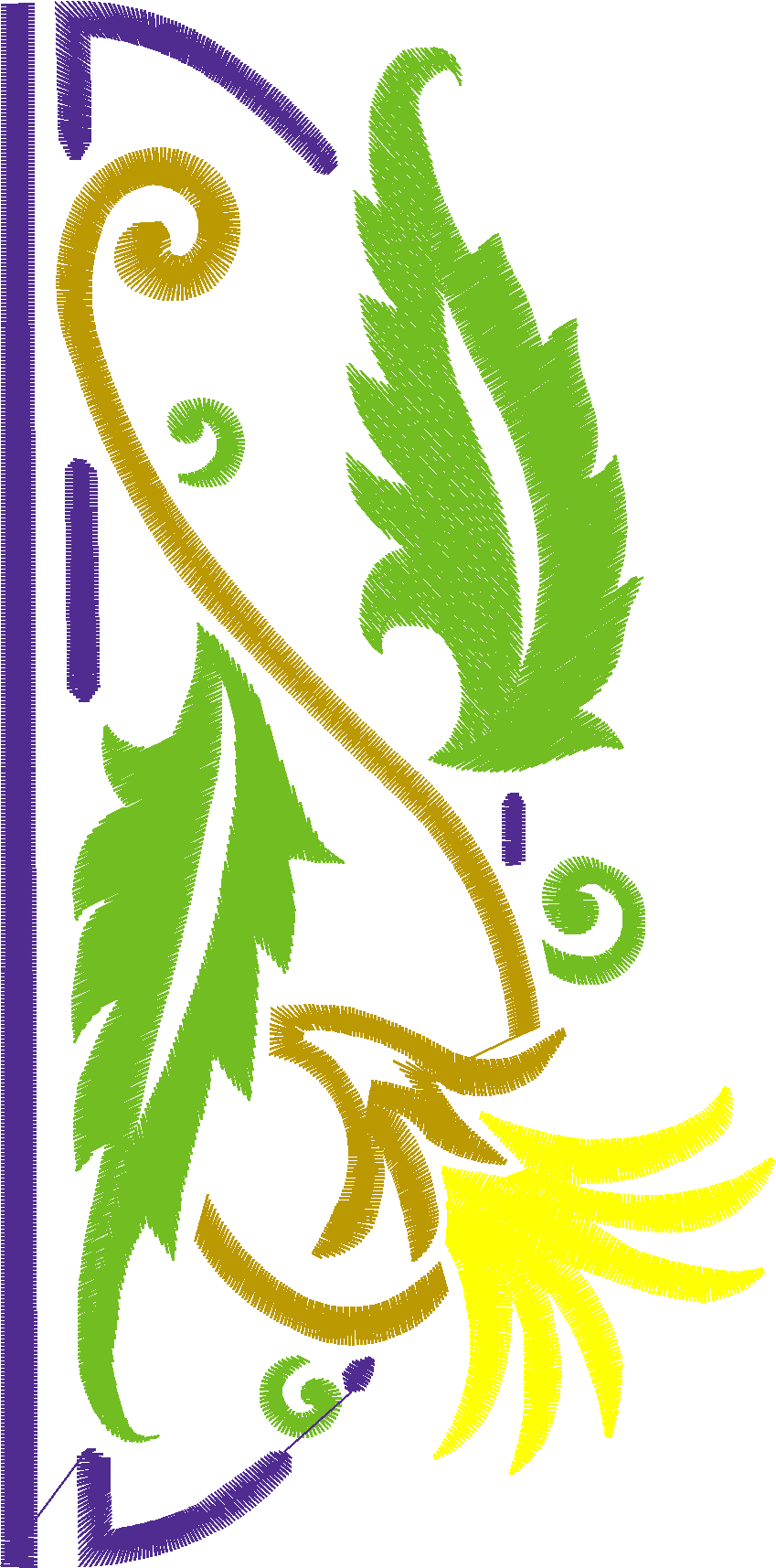 Flower And Vine