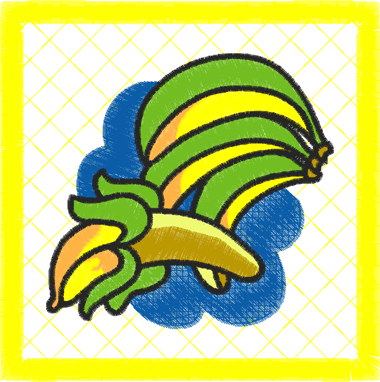 5x5bananaspotholder