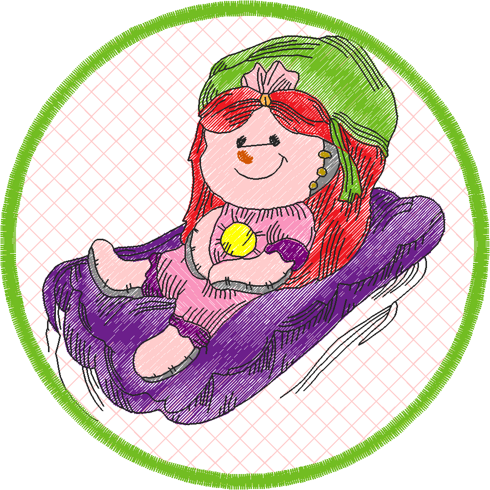 Projects   Rag Doll Coasters (9)